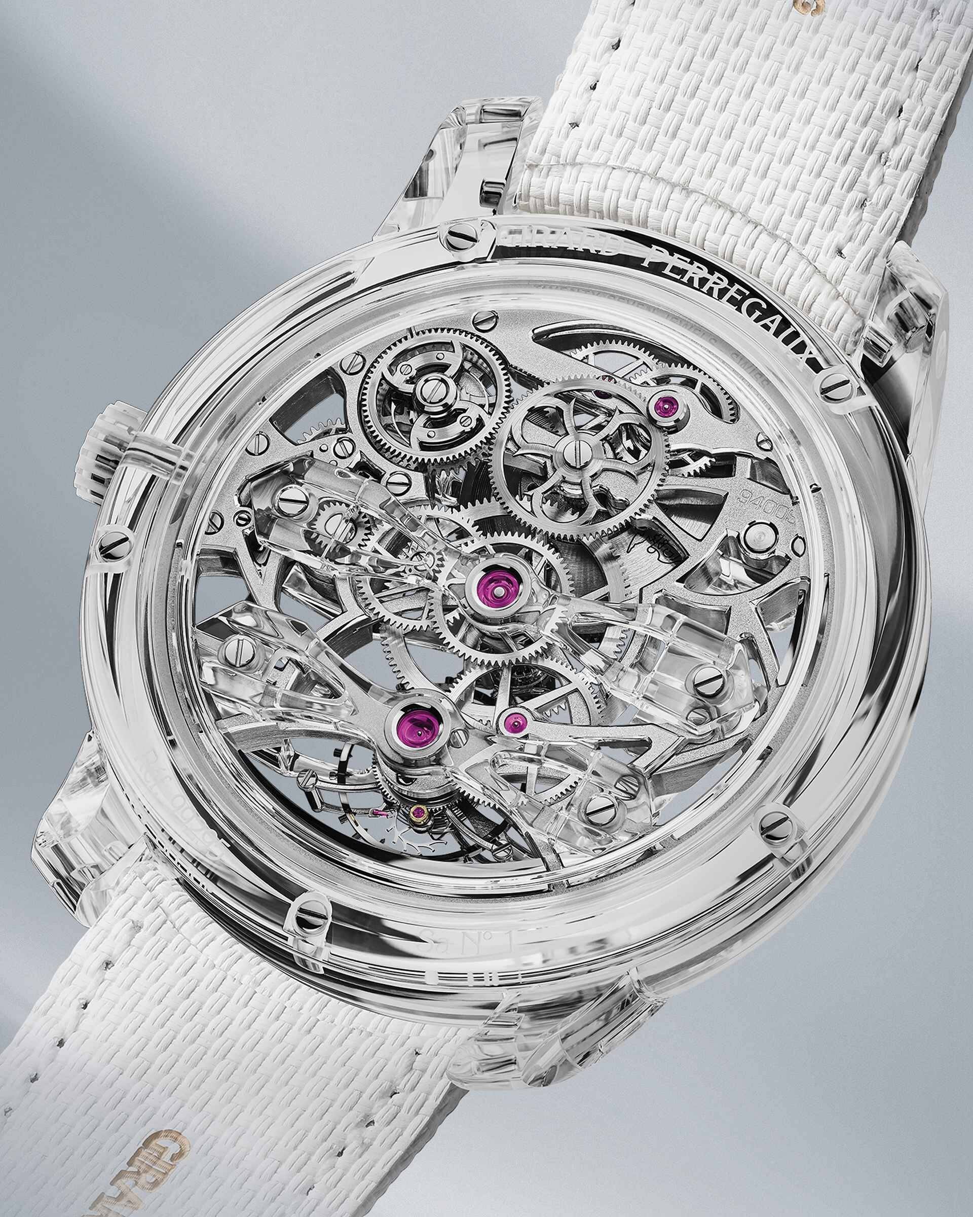 GP芝柏表Bridges金橋系列Quasar Light三金橋陀飛輪腕表“橋”接過去與未來