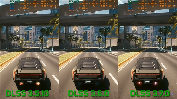 DLSS 3.7/3.6/3.5三大版本對(duì)比：畫質(zhì)有驚喜 鬼影依然在
