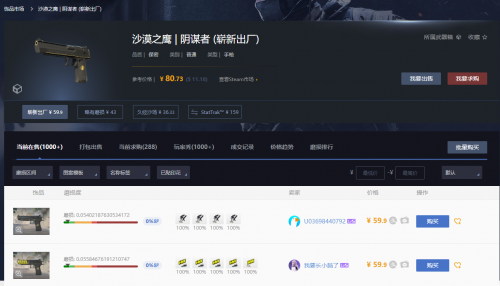 CS2飾品價(jià)格對(duì)比 CS2熱門(mén)皮膚挑選指南
