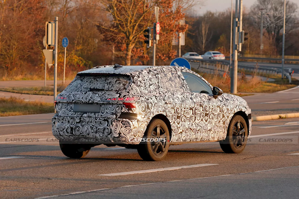 時隔6年！第三代奧迪Q3外觀曝光：前臉采用Q6同款設(shè)計