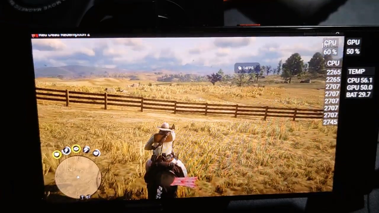 《荒野大鏢客2》成功在手機(jī)上運(yùn)行 盡管幀數(shù)只有6幀