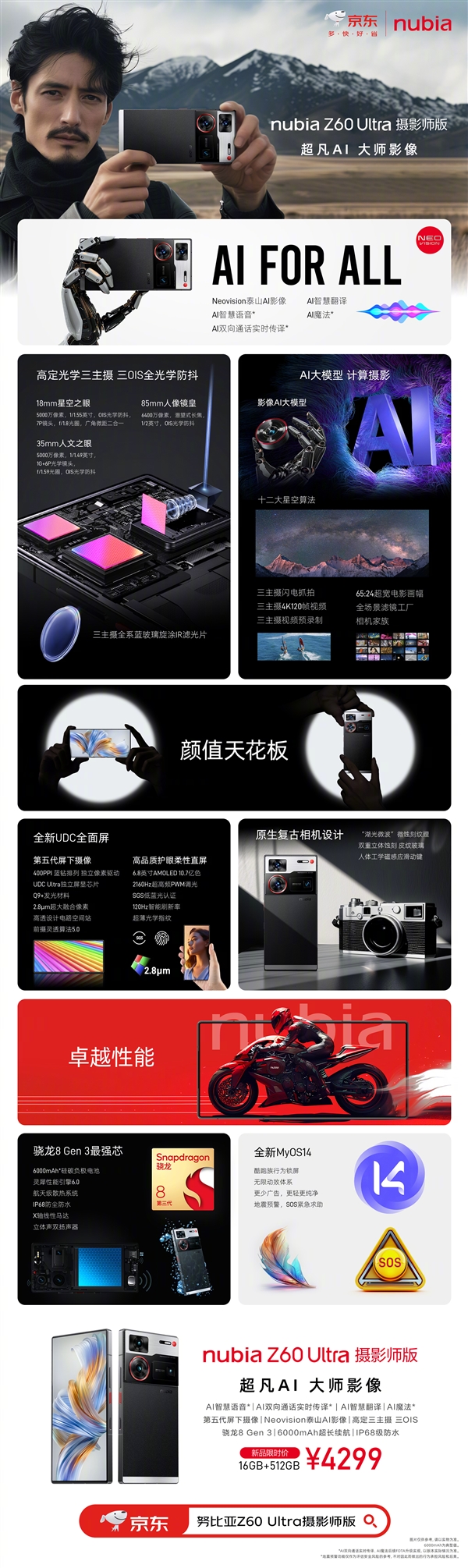 今年唯一一款真全面屏影像旗艦！讀懂努比亞Z60 Ultra攝影師版