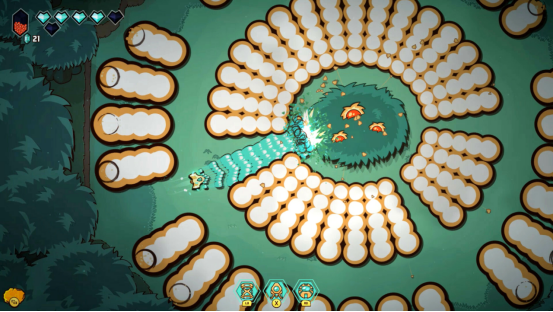 類銀河惡魔城的俯視角射擊游戲《小飛船大冒險(xiǎn)》現(xiàn)已發(fā)售