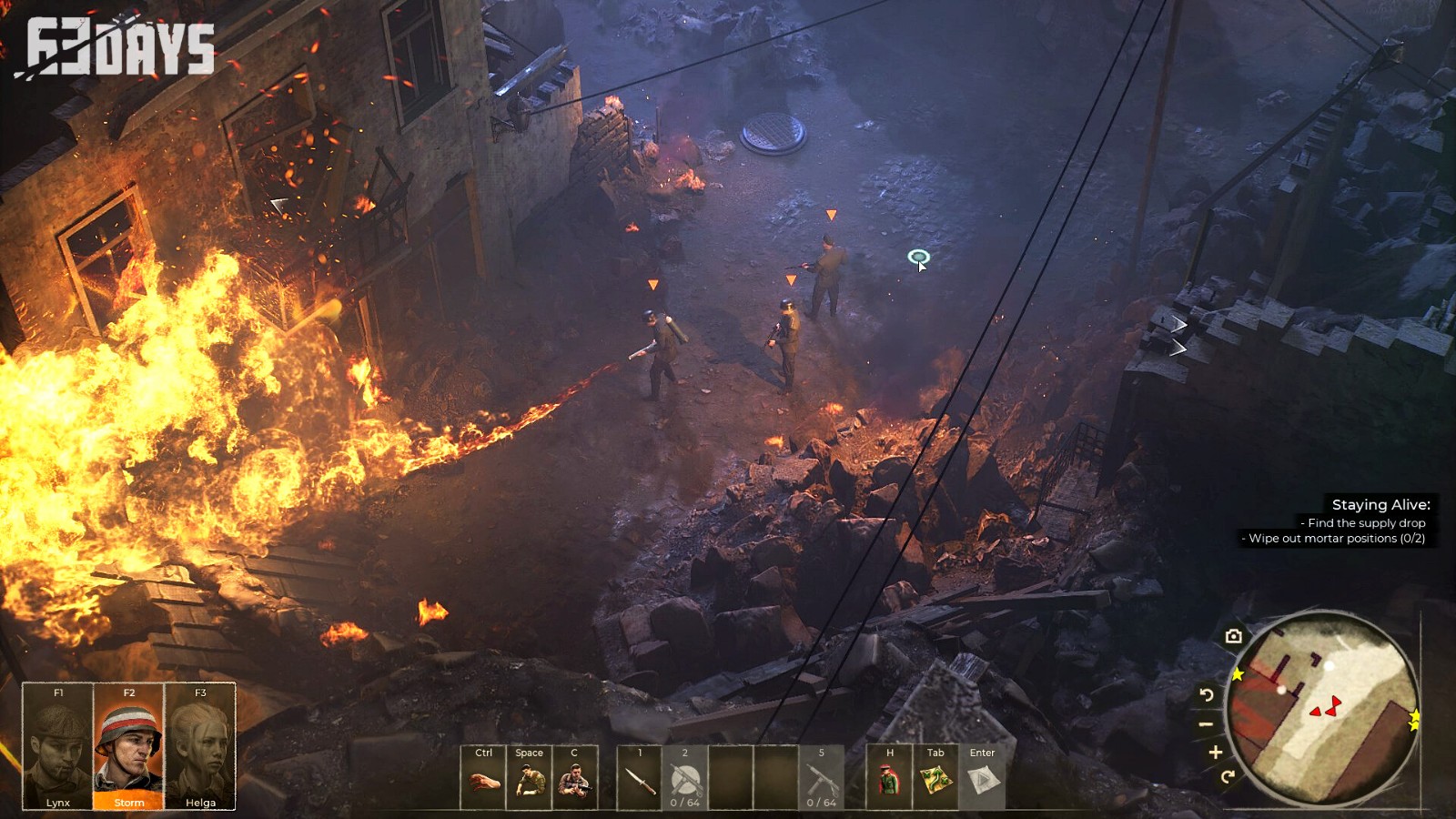 二戰(zhàn)RTS游戲《63天》公布 登陸PC和主機平臺