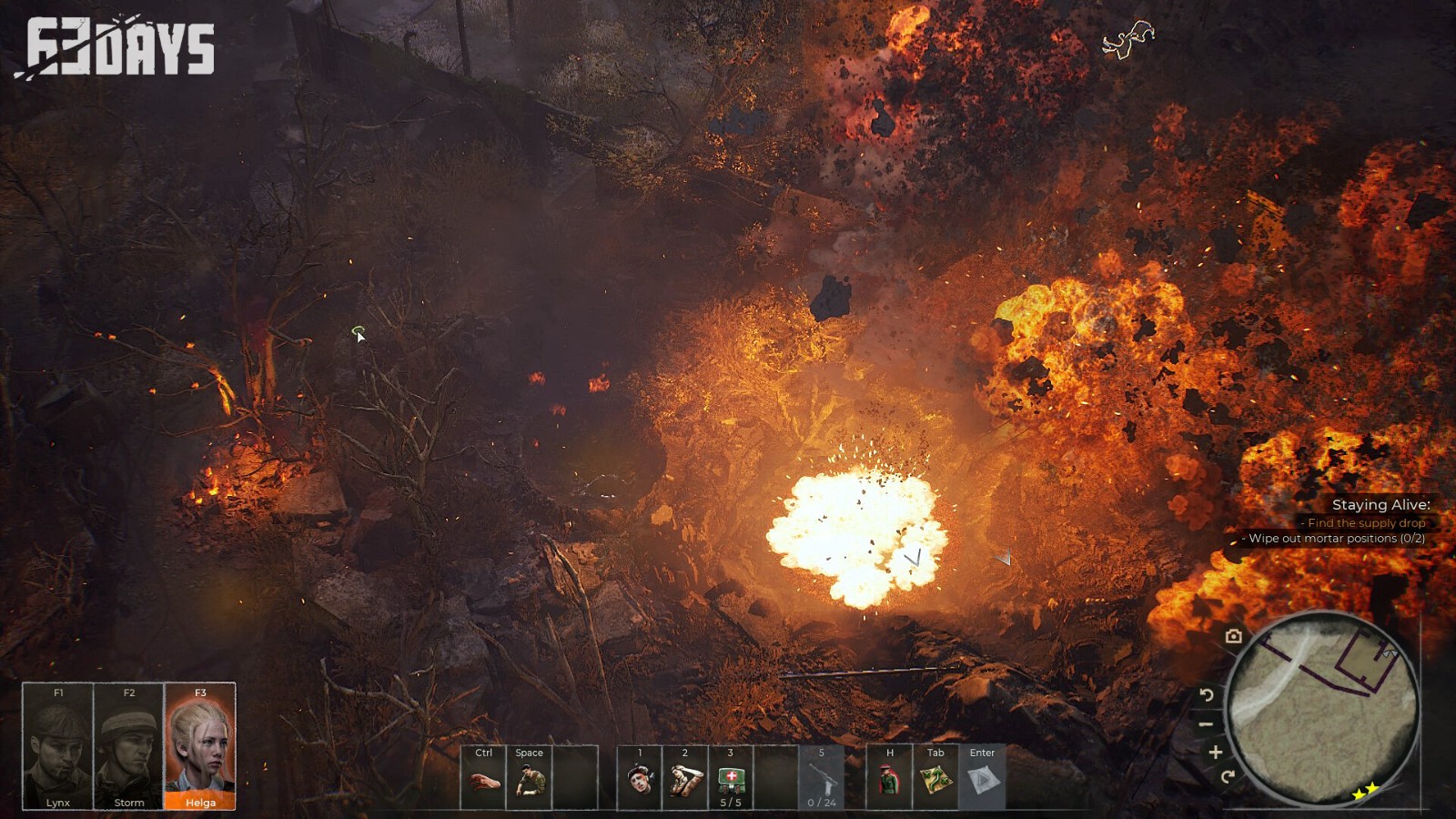 二戰(zhàn)RTS游戲《63天》公布 登陸PC和主機平臺