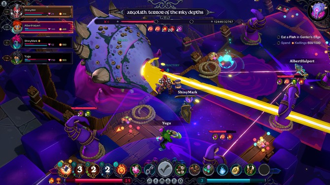 《Inkbound》登陸Steam 肉鴿元素回合制戰(zhàn)略RPG