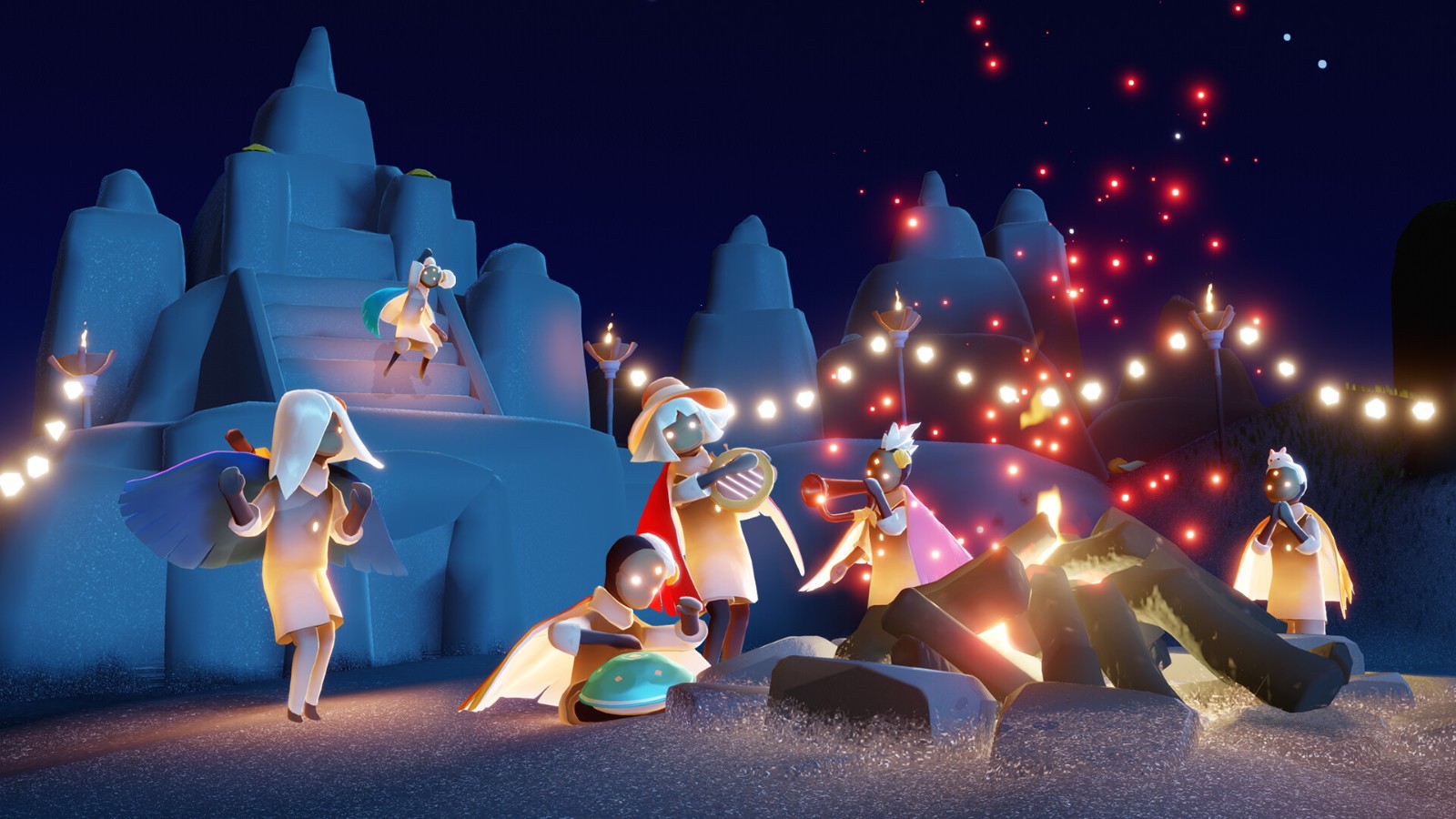 《Sky光·遇》Steam版搶先體驗(yàn) 經(jīng)典治愈系MMO名作