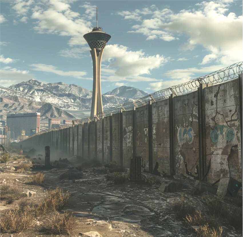 AI生成《輻射:新維加斯》電影版的樣子 畫面太美