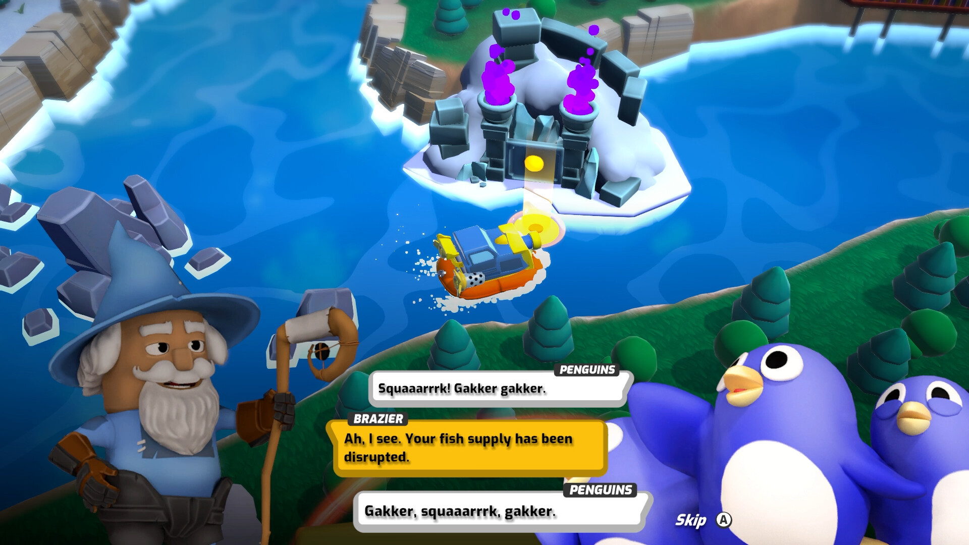 冰球對戰(zhàn)派對游戲《冰球大莽斗》現已在Steam平臺正式發(fā)售