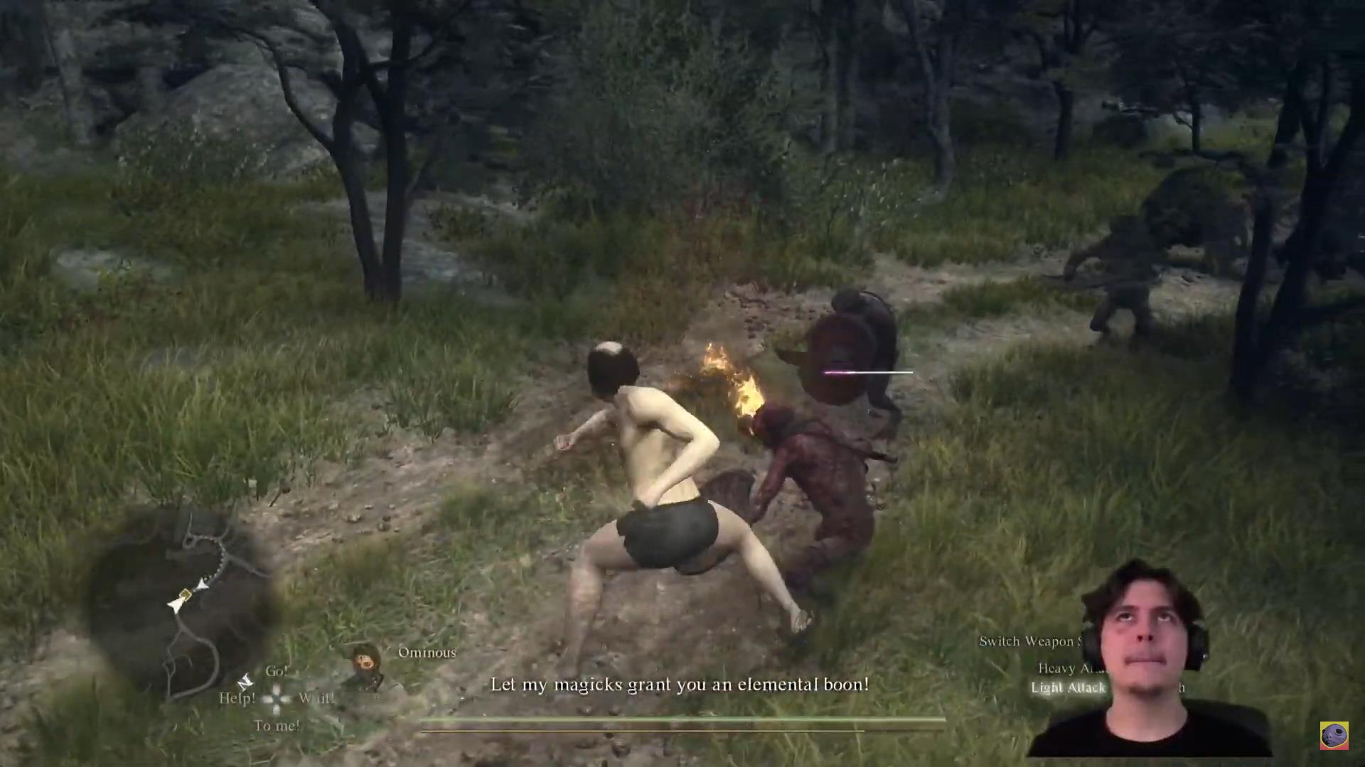 《龍之信條2》玩家不使用武器和裝備在兩小時內完成速通