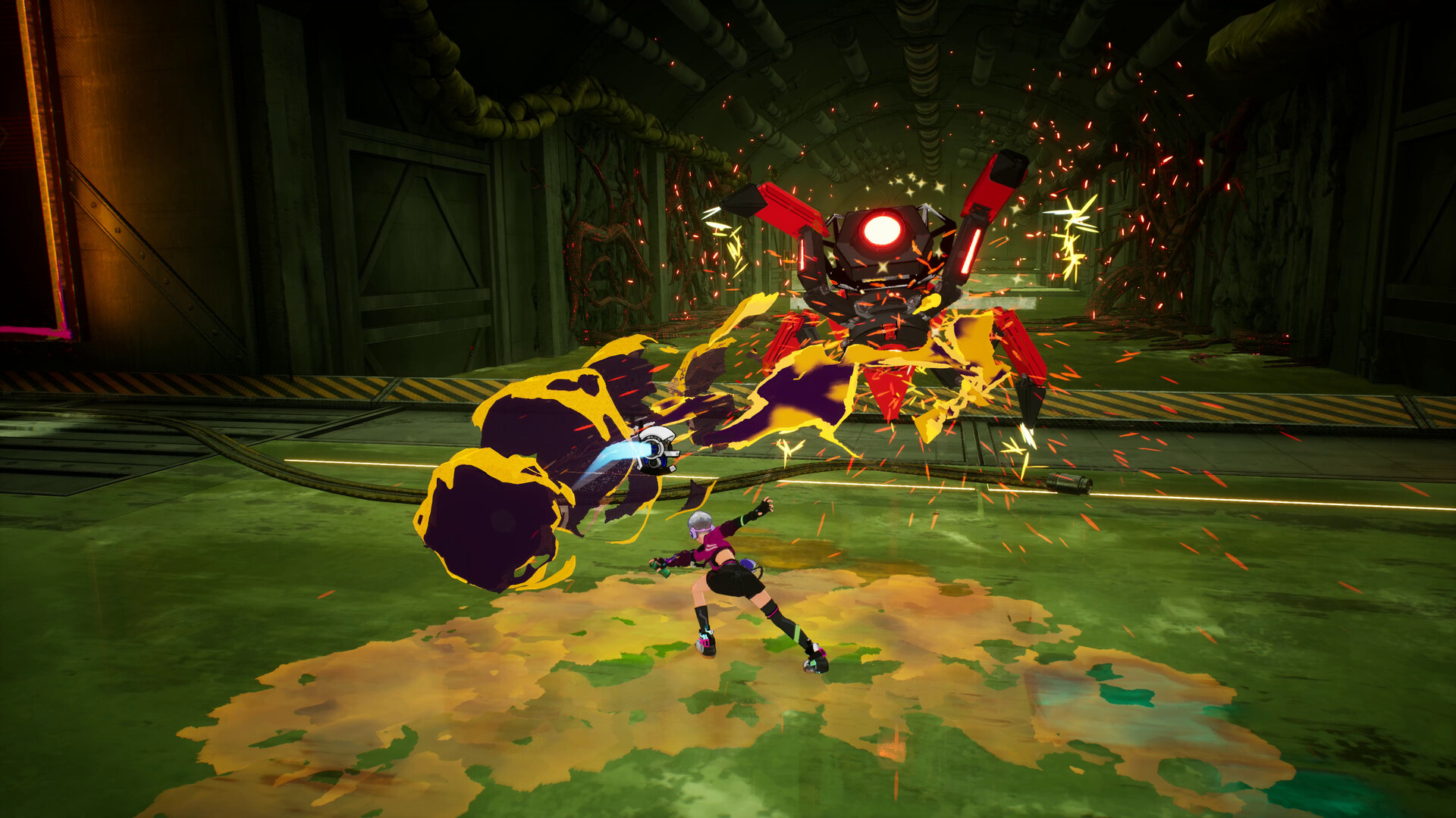 動作冒險(xiǎn)游戲《RKGK / Rakugaki》現(xiàn)已登錄Steam平臺