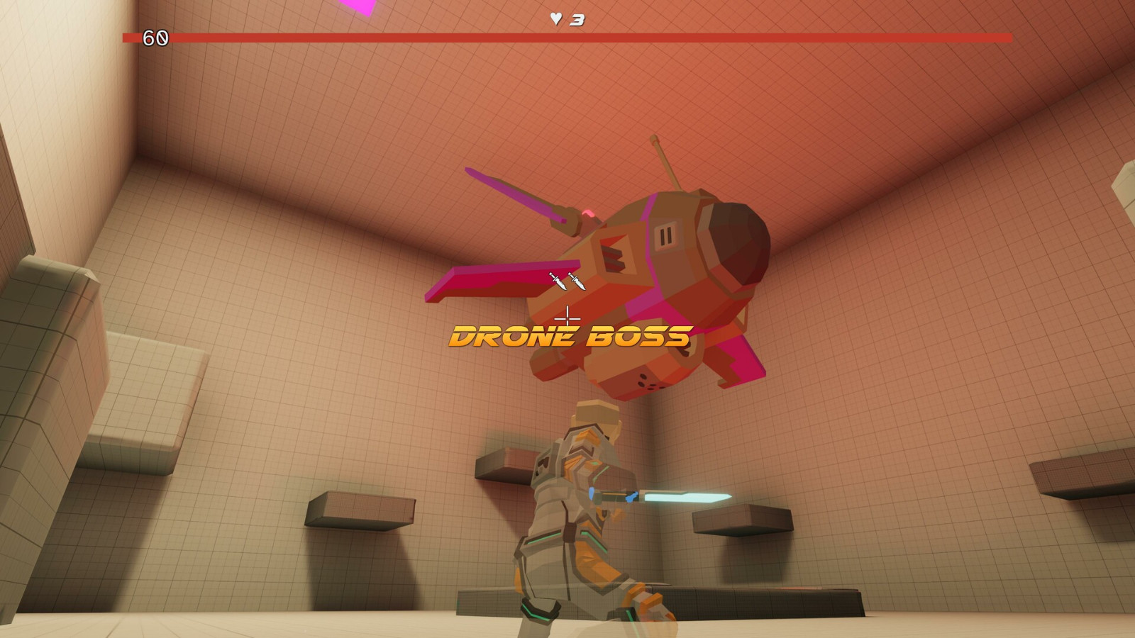  3D競技場射擊游戲《1槍1殺》steam頁面 支持中文