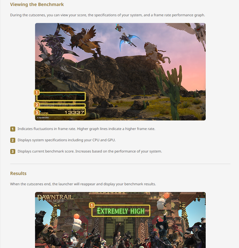 《最終幻想14》官方推出資料片“黃金的遺產(chǎn)”基準測試工具