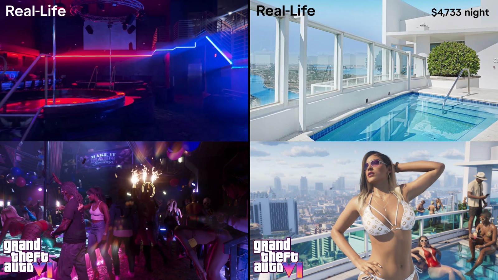 神還原，細(xì)節(jié)拉滿！粉絲用現(xiàn)實(shí)場(chǎng)景復(fù)刻《GTA6》預(yù)告片