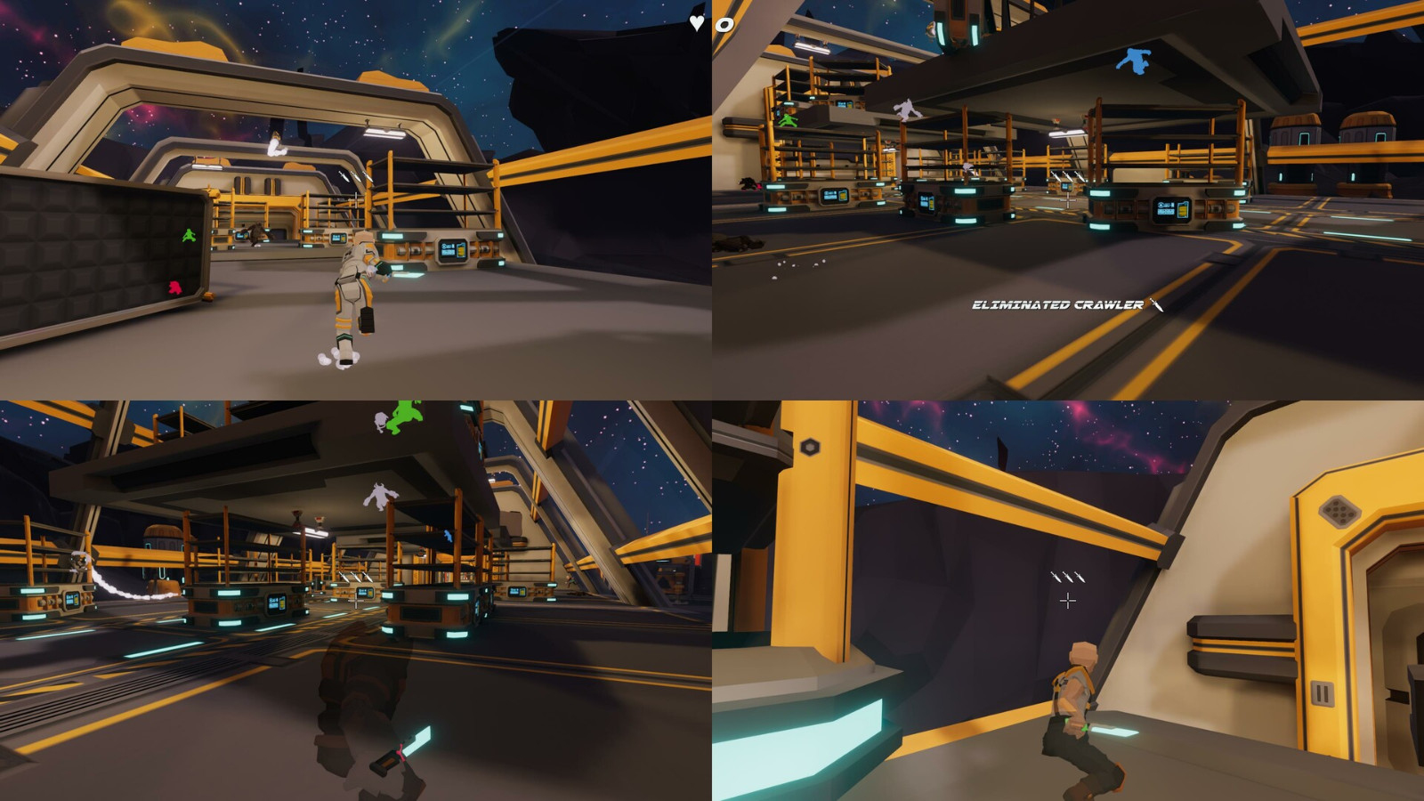  3D競技場射擊游戲《1槍1殺》steam頁面 支持中文