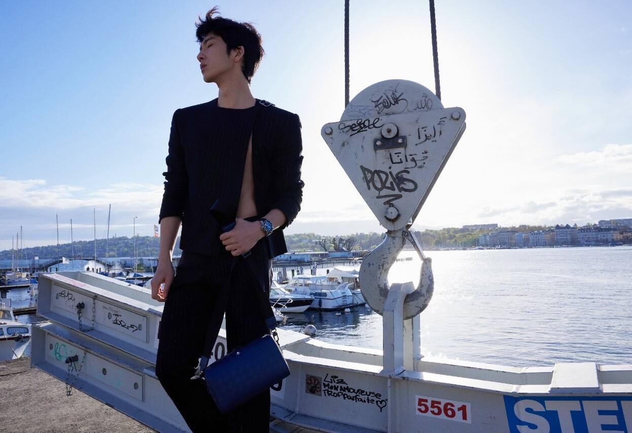 萬(wàn)寶龍全球品牌大使井柏然出席2024“鐘表與奇跡”日內(nèi)瓦高級(jí)鐘表展：探索冰封深海極境