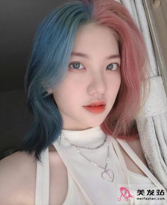 今年流行的染發(fā) 個性鴛鴦染發(fā)型