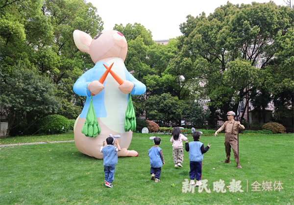 春日親子打卡又添新去處！與比得兔一起為“馬蘭花”慶生