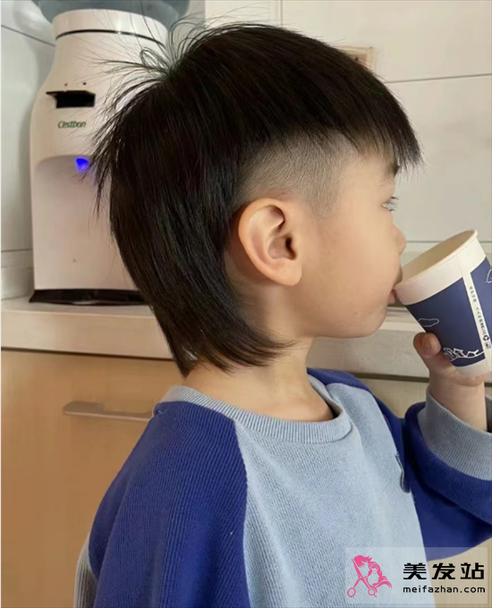 小男孩狼尾頭范本 小朋友超喜愛的