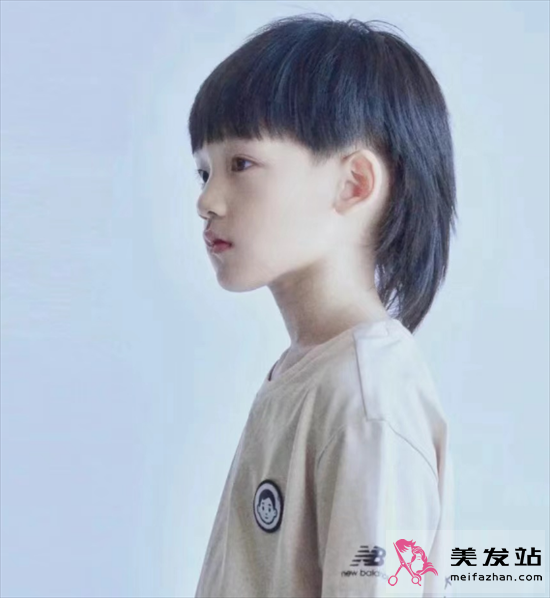 小男孩狼尾頭范本 小朋友超喜愛的