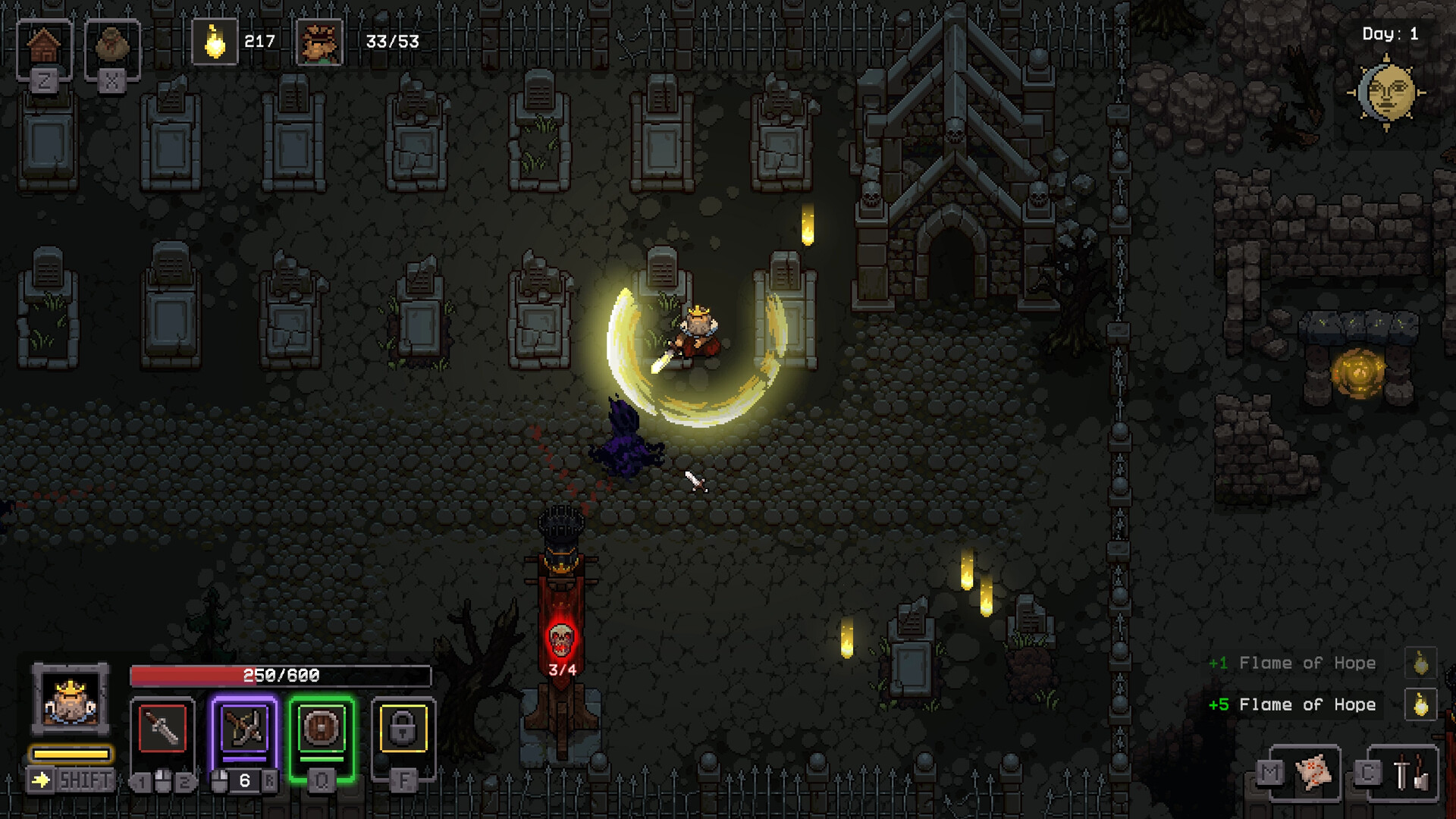 像素風角色扮演游戲《國王之墓》現(xiàn)已在Steam平臺正式發(fā)售