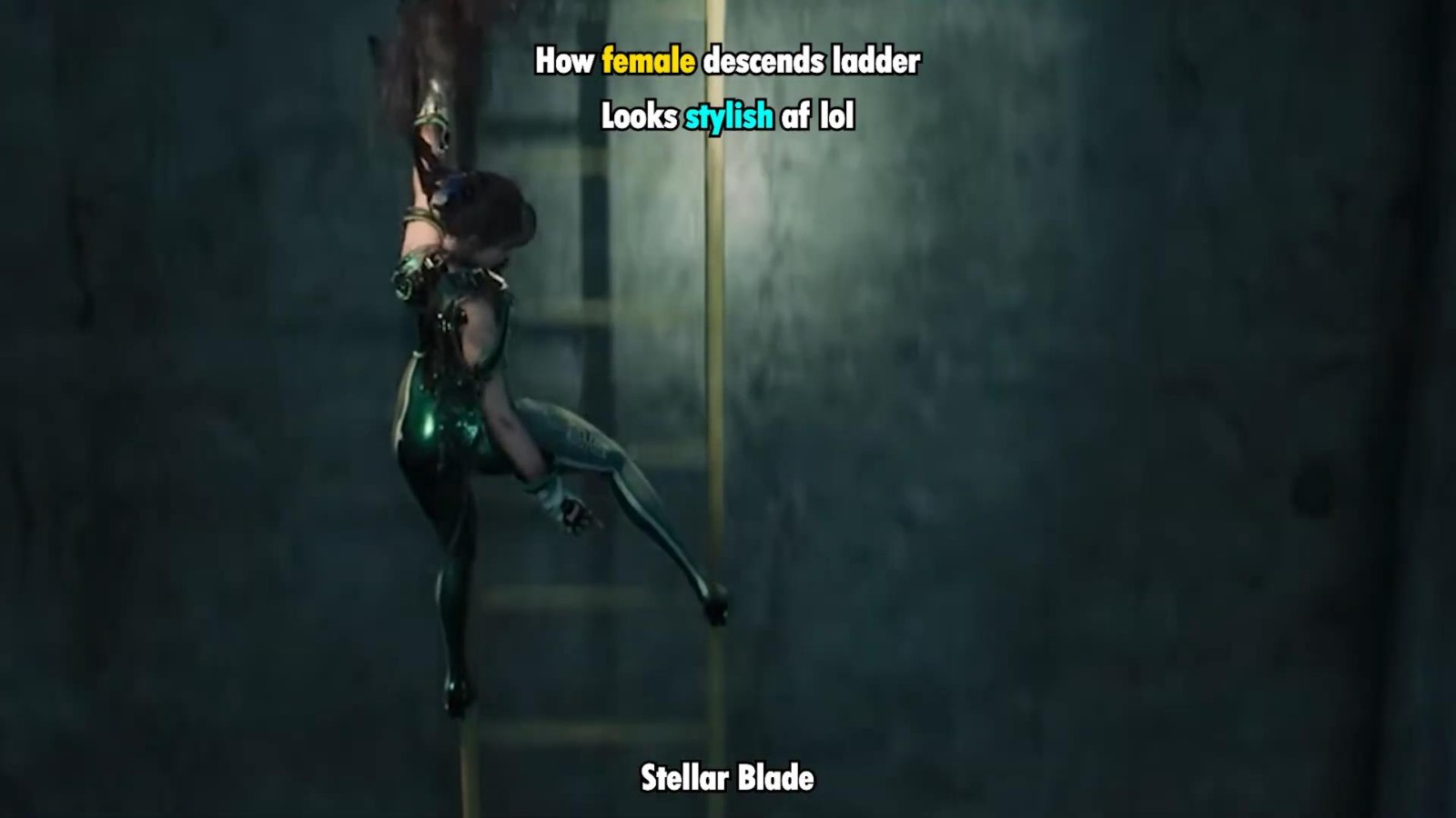 《星刃》與《血源》下梯子動(dòng)畫(huà)對(duì)比 女孩優(yōu)雅得體