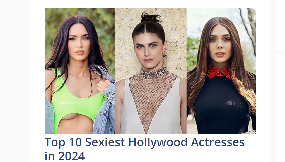 好萊塢十大最美女明星(2024最性感的10位女星) 4