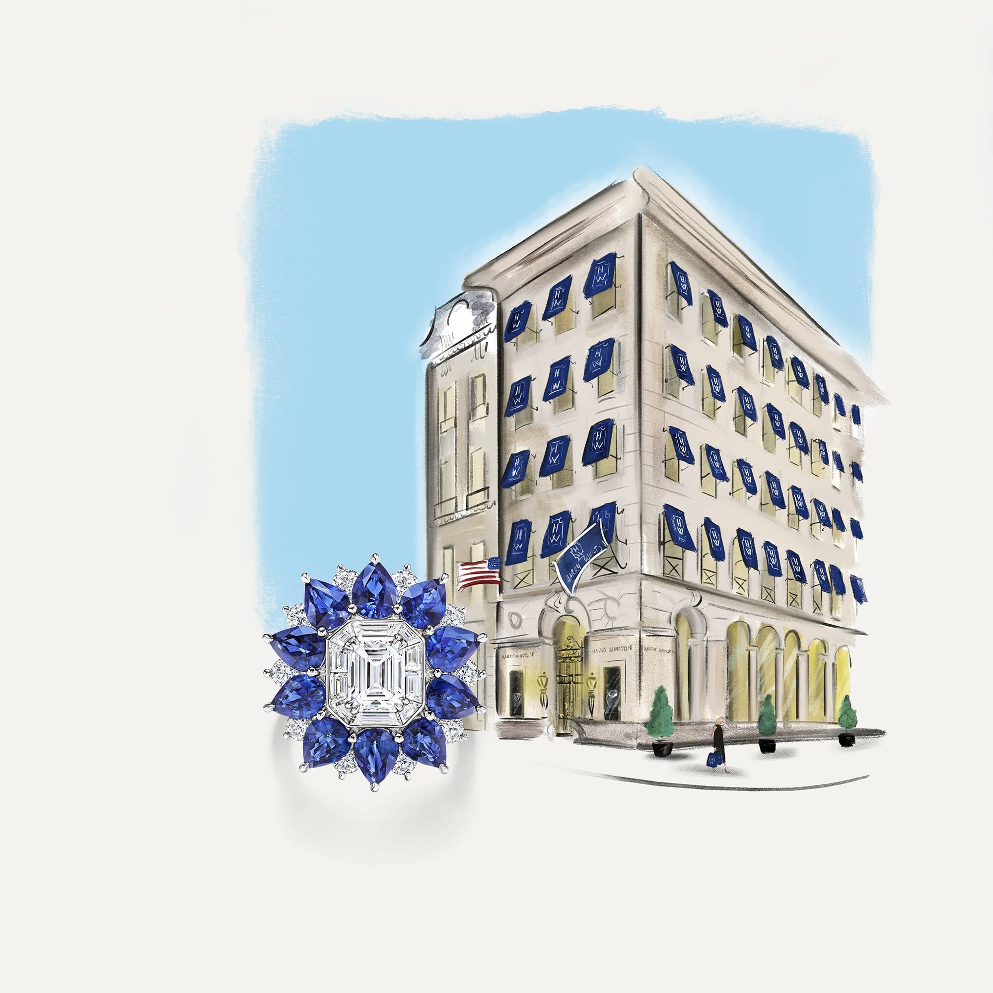 海瑞溫斯頓(Harry Winston)隆重呈現(xiàn)全新New York高級珠寶系列