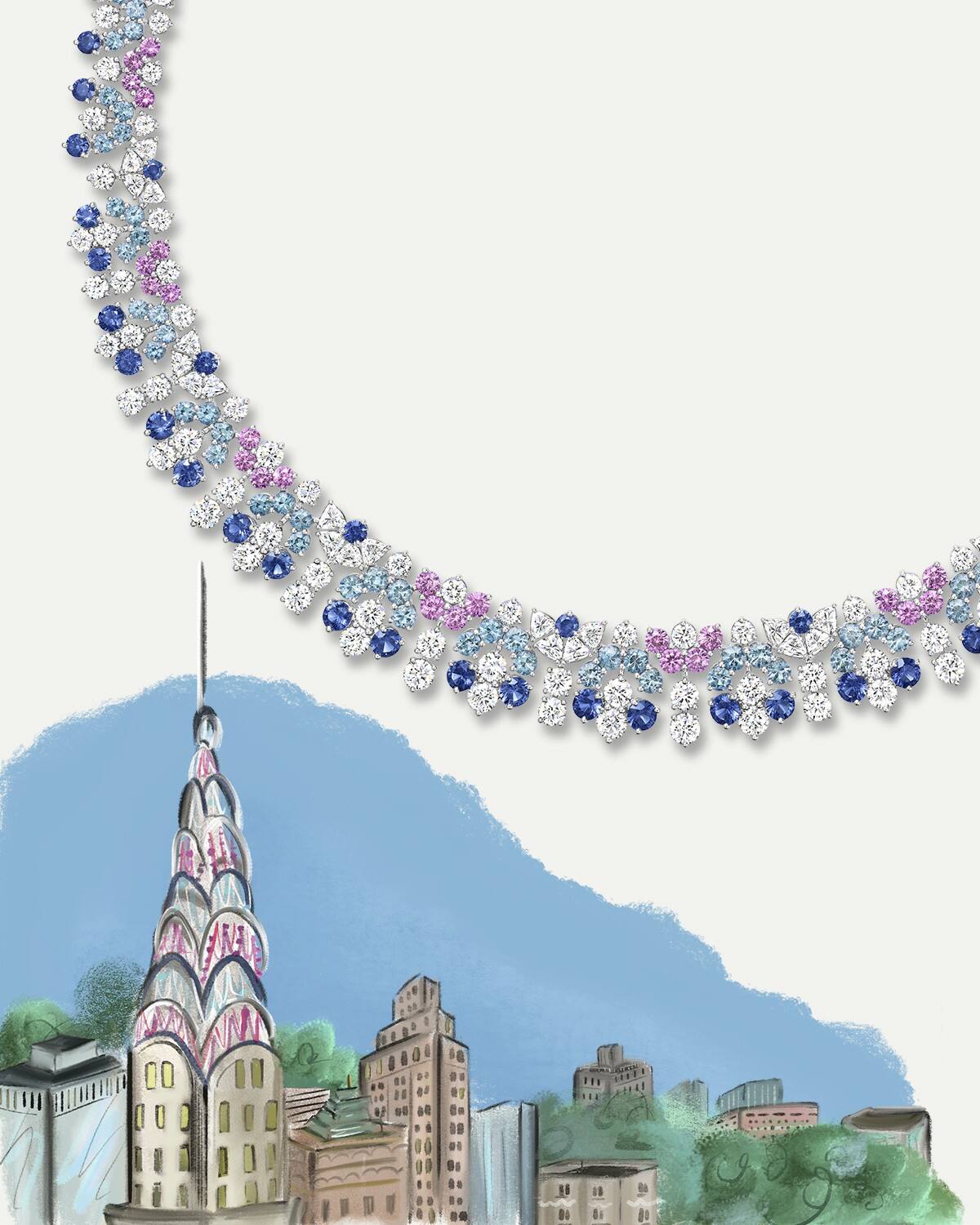 海瑞溫斯頓(Harry Winston)隆重呈現(xiàn)全新New York高級珠寶系列