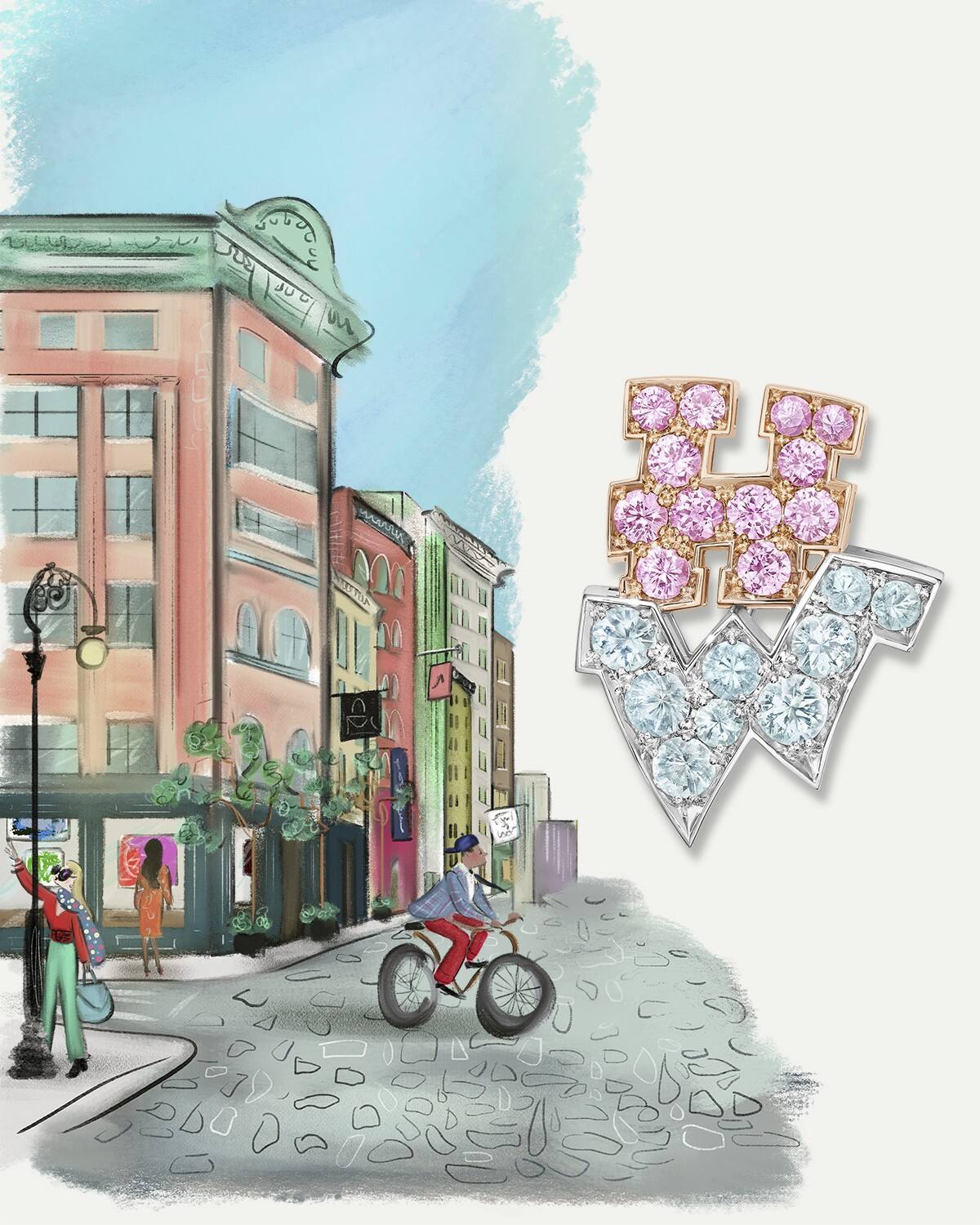 海瑞溫斯頓(Harry Winston)隆重呈現(xiàn)全新New York高級珠寶系列