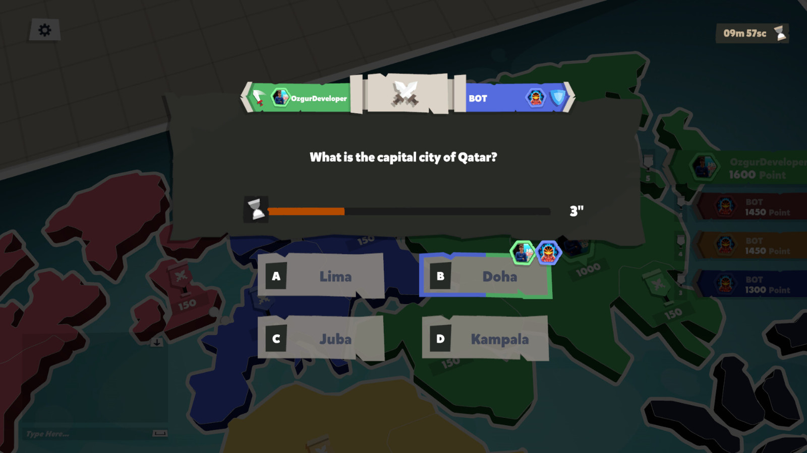 多人知識與策略游戲《Knowledge Domination》Steam頁面上線 支持簡中