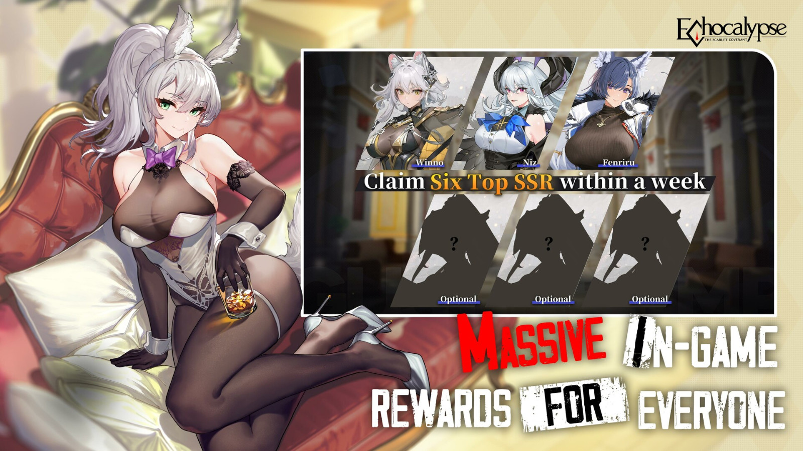 策略RPG游戲 《緋紅的神約Echocalypse》Steam頁面上線 5月發(fā)售