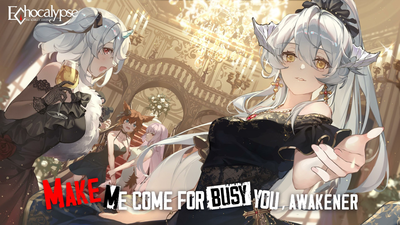 策略RPG游戲 《緋紅的神約Echocalypse》Steam頁面上線 5月發(fā)售