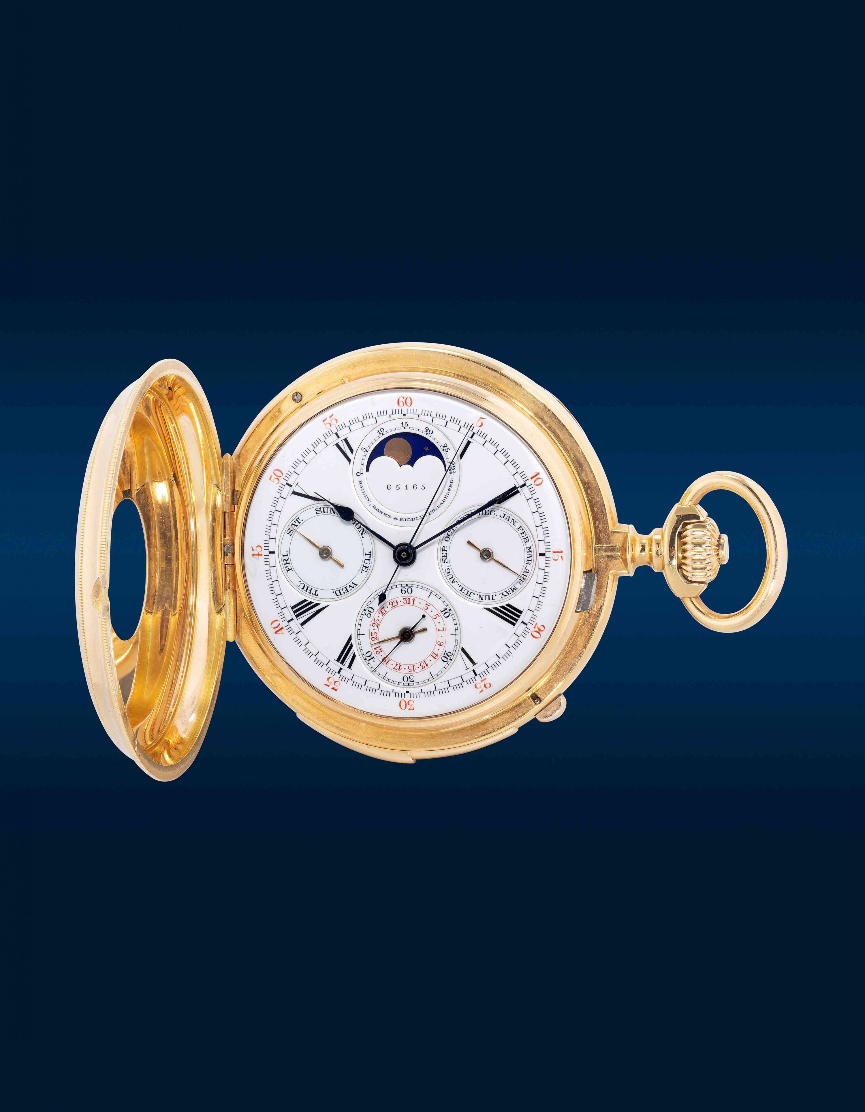 富藝斯香港及紐約鐘表春拍呈獻10枚來自同一顯赫家族珍藏之重要懷表