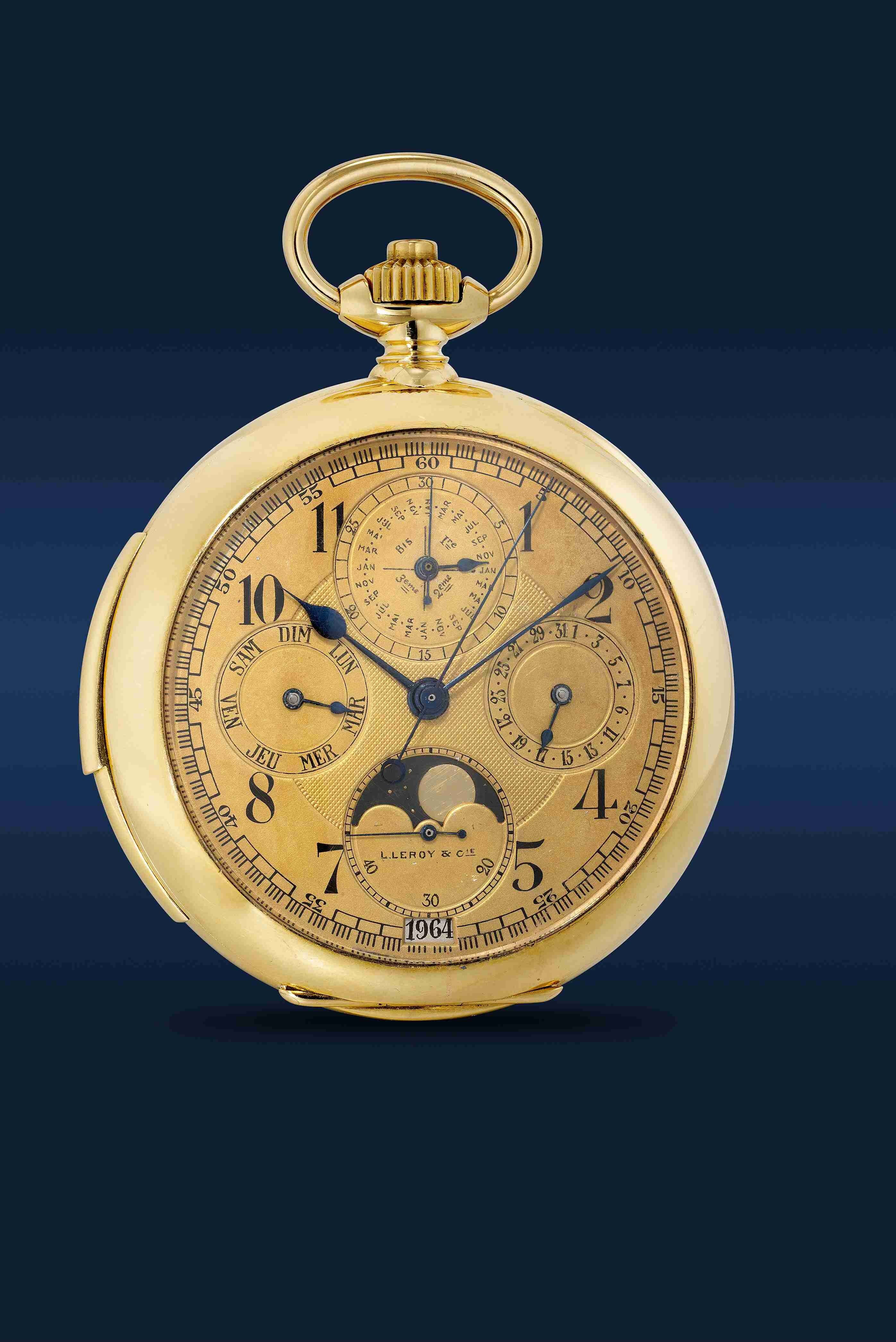 富藝斯香港及紐約鐘表春拍呈獻10枚來自同一顯赫家族珍藏之重要懷表