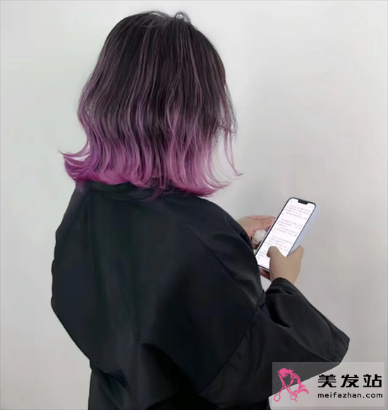 酷炫短發(fā)發(fā)尾染 時(shí)髦洋氣不挑人