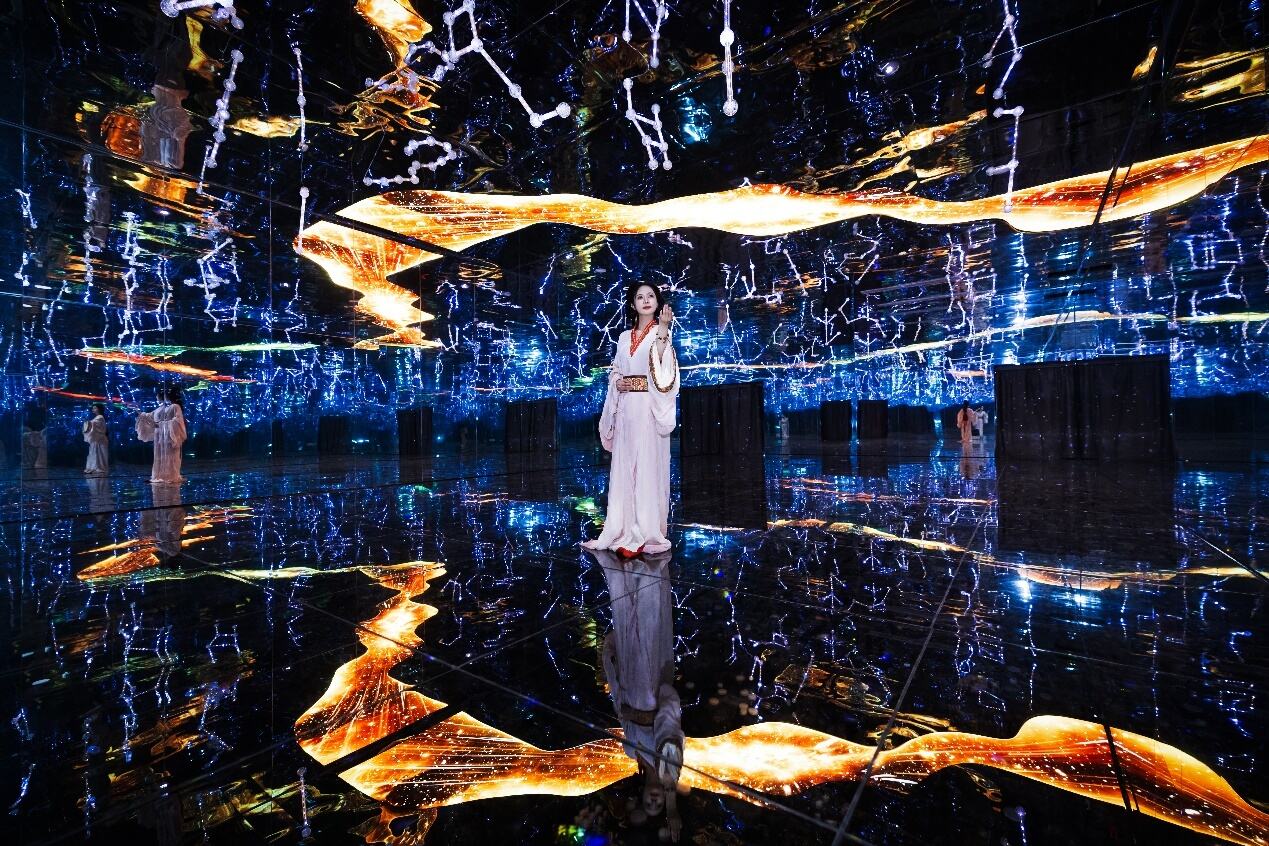 “秦時(shí)明月 夢(mèng)回咸陽”秦文化數(shù)字光影演藝空間“五一”亮相咸陽！