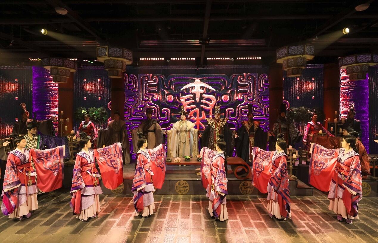 “秦時(shí)明月 夢(mèng)回咸陽”秦文化數(shù)字光影演藝空間“五一”亮相咸陽！