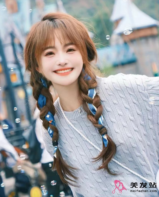 夏季流行發(fā)型推薦 浪漫仙氣絲帶發(fā)型