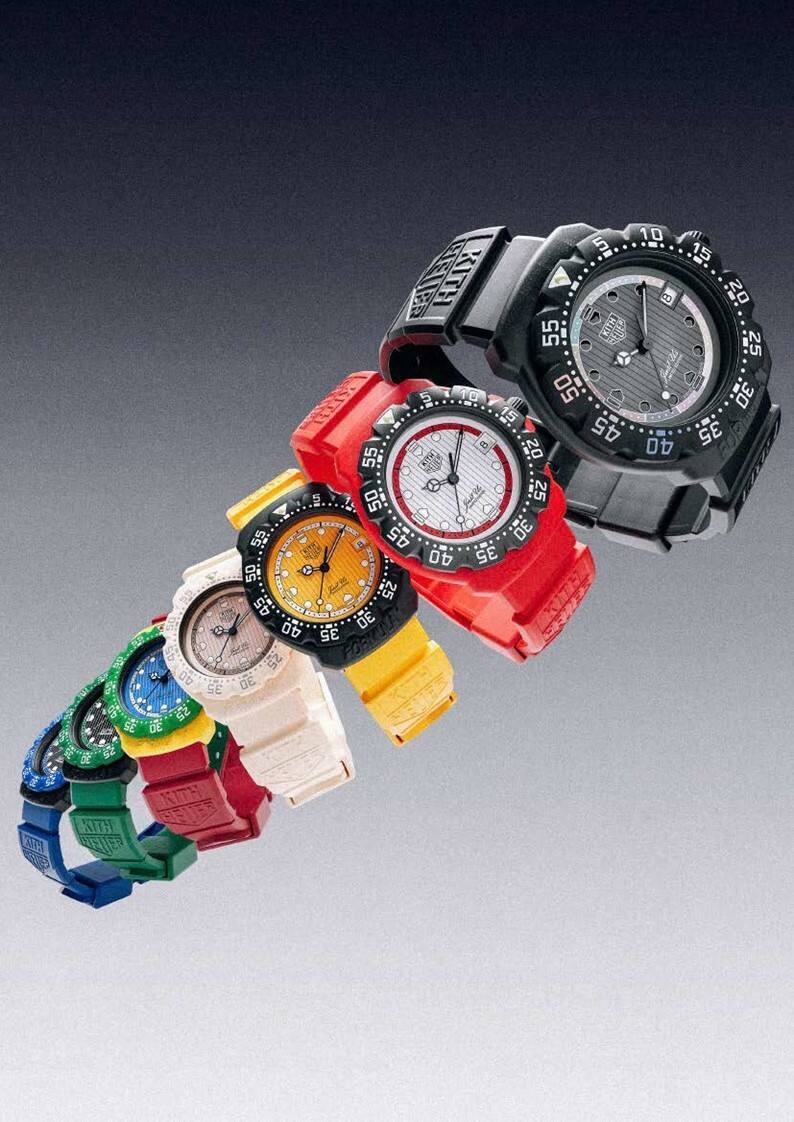 TAG HEUER泰格豪雅推出F1系列KITH聯(lián)名款 全新品牌合作助力“定義文化”的腕表煥新歸來