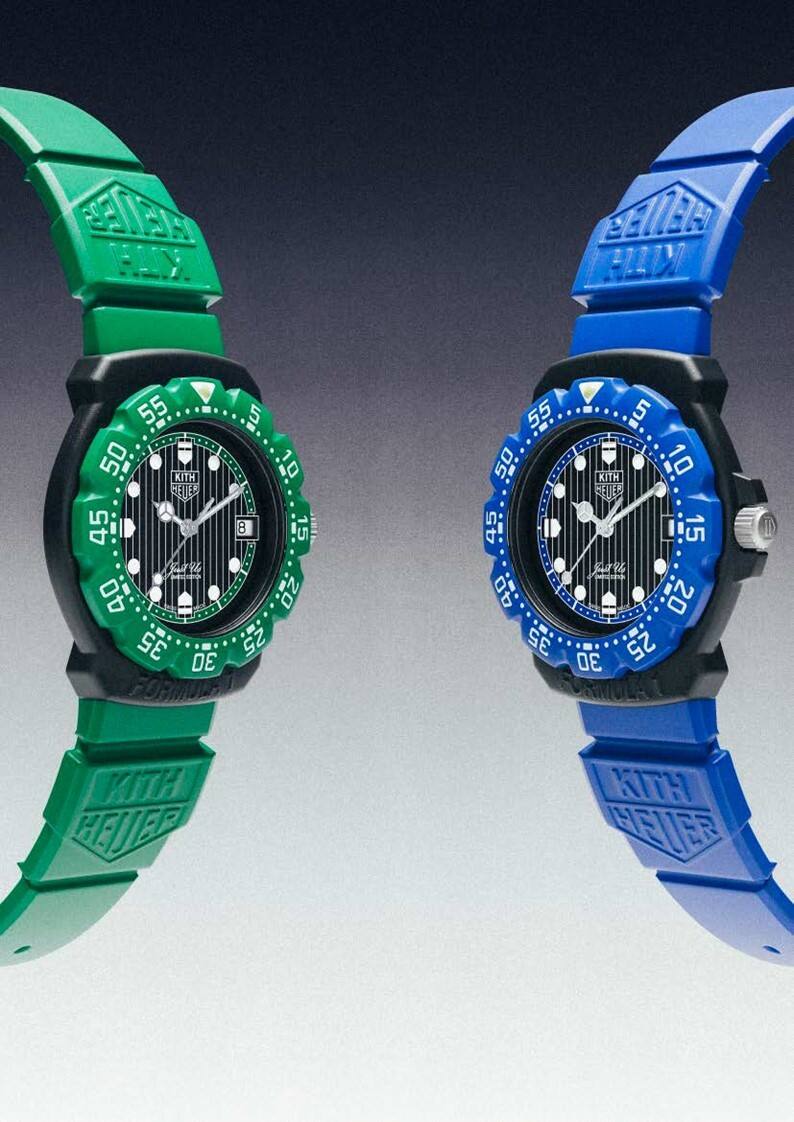 TAG HEUER泰格豪雅推出F1系列KITH聯(lián)名款 全新品牌合作助力“定義文化”的腕表煥新歸來