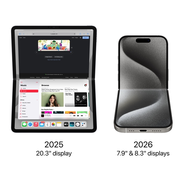 iPhone折疊屏將可雙向折疊引熱議 網(wǎng)友：成品遙遙無期