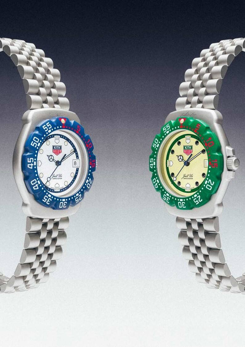 TAG HEUER泰格豪雅推出F1系列KITH聯(lián)名款 全新品牌合作助力“定義文化”的腕表煥新歸來