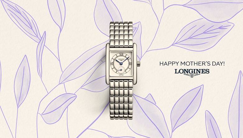 浪琴表甄選母親節(jié)禮物，以時(shí)計(jì)定格溫馨時(shí)光