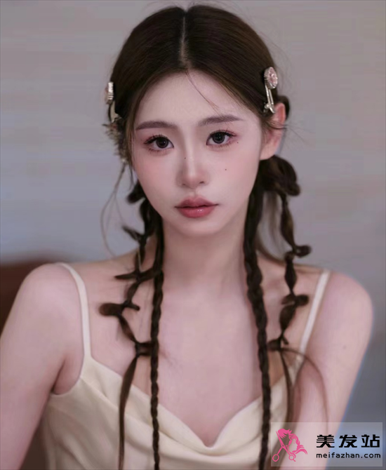 y2k長發(fā)編發(fā)范本 音樂節(jié)演唱會(huì)必備款式