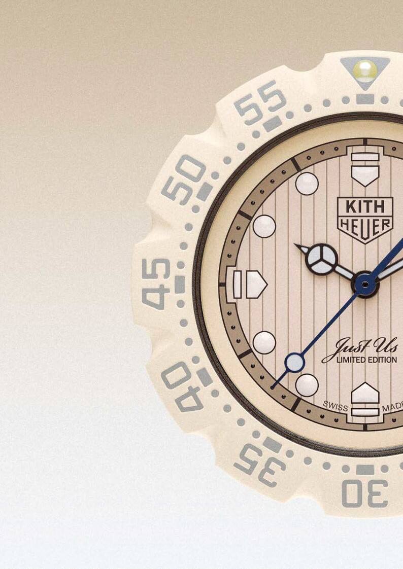 TAG HEUER泰格豪雅推出F1系列KITH聯(lián)名款 全新品牌合作助力“定義文化”的腕表煥新歸來