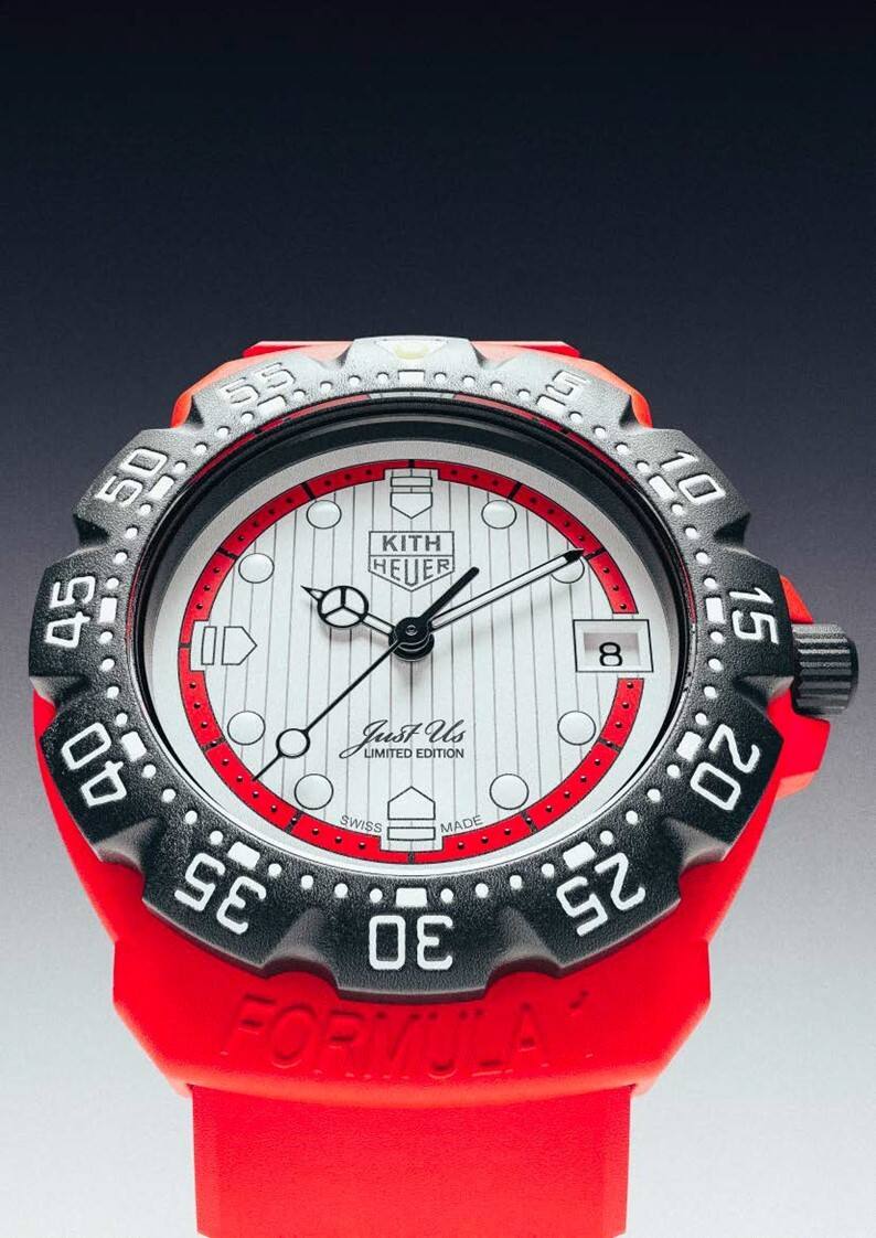 TAG HEUER泰格豪雅推出F1系列KITH聯(lián)名款 全新品牌合作助力“定義文化”的腕表煥新歸來