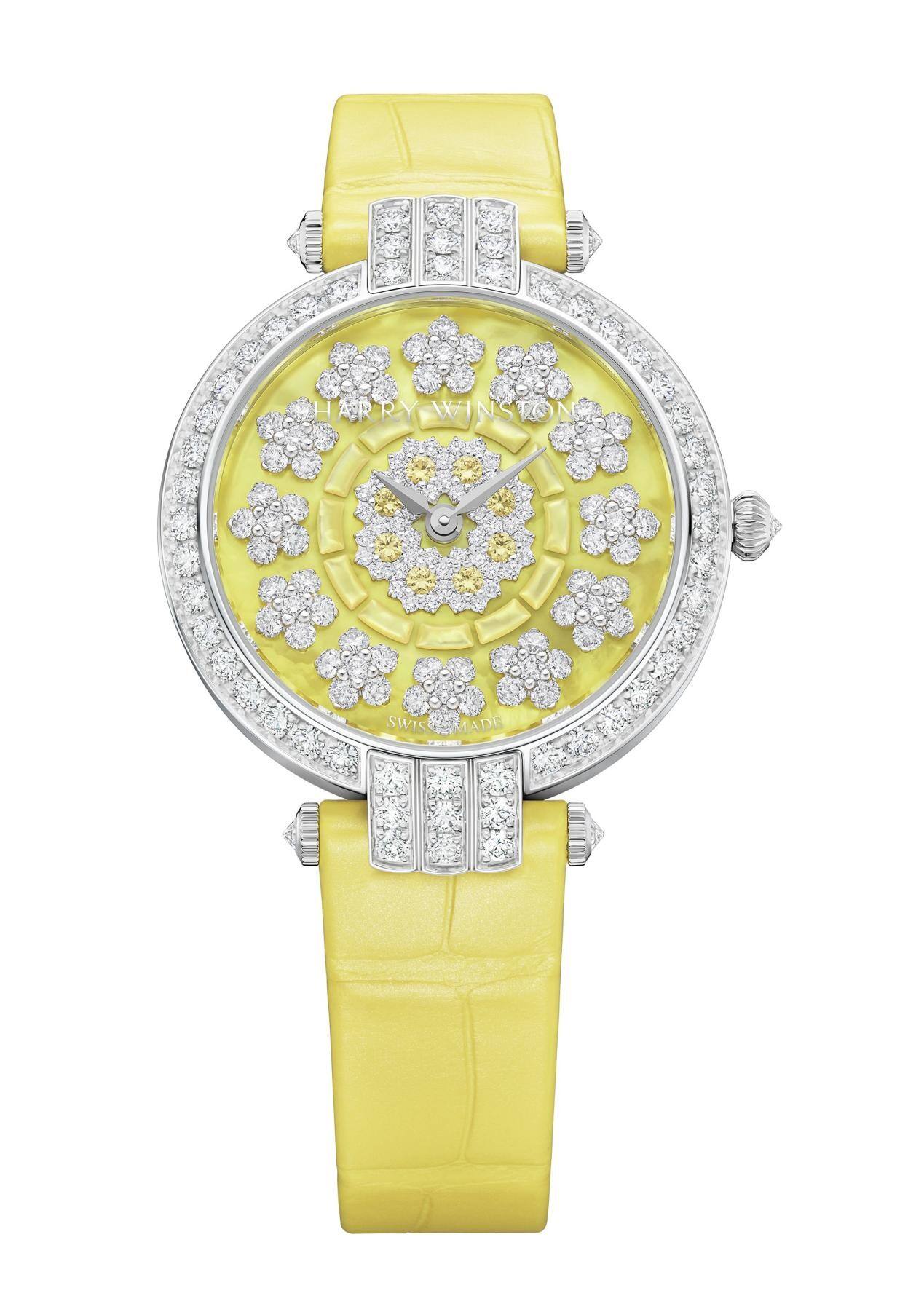 海瑞溫斯頓(Harry Winston)推出2024年Sunflower系列高級珠寶套裝及腕表作品