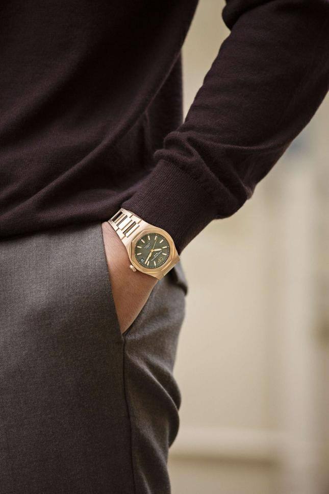 桂冠藝境，風采卓然——GP芝柏表Laureato桂冠系列全新推出42毫米玫瑰金芳草綠腕表及42毫米玫瑰金深海藍腕表