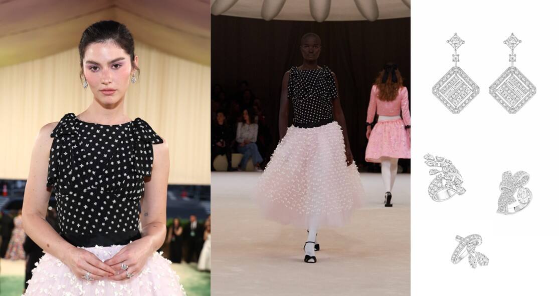 香奈兒品牌形象大使等出席2024紐約大都會藝術(shù)博物館時裝學(xué)院慈善舞會